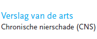 Verslag arts CNS