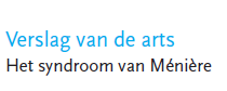 Verslag arts Meniere